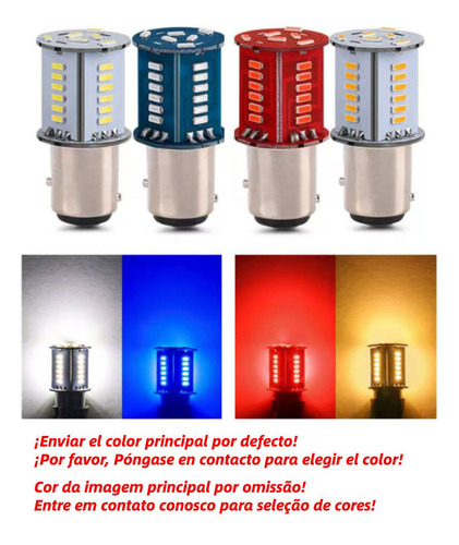 Foco Led 1157, 2 Polos, Cuarto De Punto Dinámico, Estroboscó