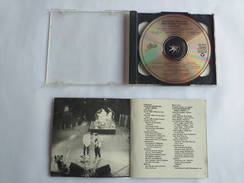 Cd Disco Compacto Rock - Stevie Ray Vaughan - Live Alive * (Usado)