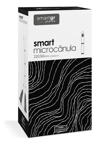 comprar Microcânula 22g X 50mm Caixa Com 10 Unidades - Smart Gr