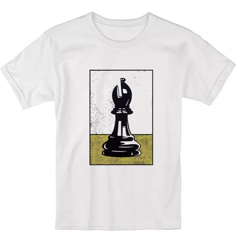 Camiseta Blusa Xadrez Jogo, Chess Checkmate, Xeque-mate 055