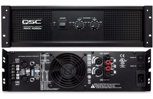 Power Qsc Rmx 4050a Power Amplificador 4000 Wts 