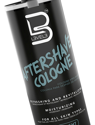 Level 3 Aftershave Cologne Post Afeitado Midnight 400ml