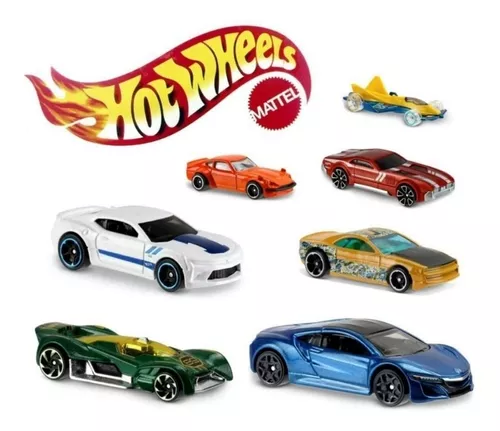 Pacote com 3 Carrinhos Hot Wheels Sortidos - Mattel