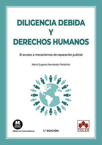 Diligencia Debida Y Derechos Humanos, De Hernandez Peribañez,maria Eugenia. Editorial Colex, Tapa Blanda En Español