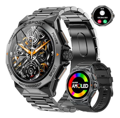 Reloj Inteligente Militar Para Hombres Gh73u