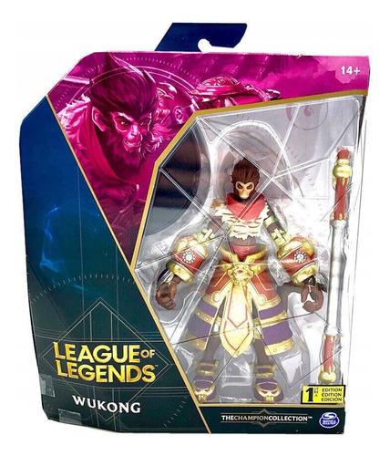 League Of Legends Wukong Figura Premium Spin Master Original