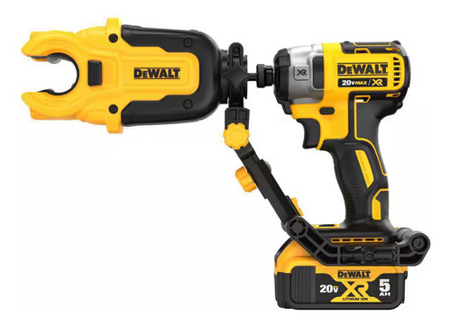 Dewalt DWACPRIR Impact Connect Cortador De Tubos De Cobre Con Soporte Color Amarillo