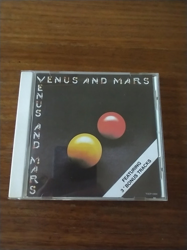 Wings (paul Mccartney) - Venus & Mars 1975 Odeon Japón - Cd