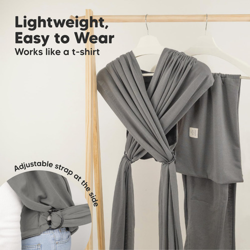 Keababies Portabebés Para Bebé, D-lite Baby Wrap Portabebé