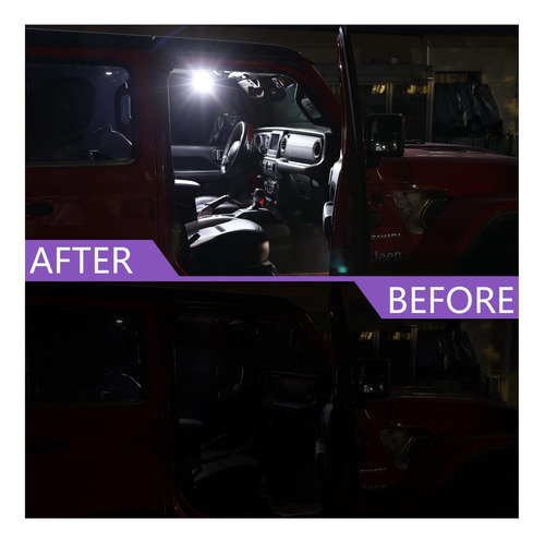 Rerpro Roll Bar Mandle Con Luz De Domo Para Jeep Wrangler Cj