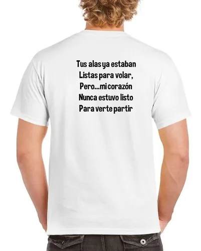 Playeras personalizadas para aniversario luctuoso new arrivals