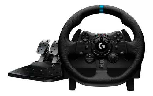 Volante de carreras y pedales para juegos - Logitech - G923 - para PS5, PS4  y PC - Logitech G