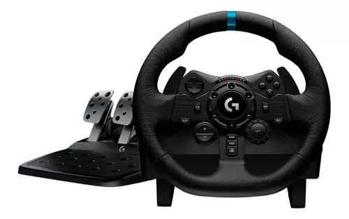 Volante Logitech G923 Gamer + Pedalera Racing Ps4 Pc Oficial