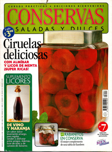 Revistas Pack X4 Conservas Dulces Y Saladas Ed.bienvenidas (Usado)