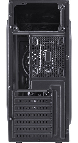 Gabinete Gamer Vinik Vx Gaming Crater Com 2x Fan 120mm Azul Cor Preto