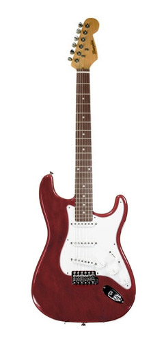 Imagen 3 de 10 de Guitarra Eléctrica Newen Stratocaster St Rojo Con Palanca