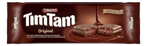Arnotts Tim Tam Original Galletita Chocolate Australia 200g