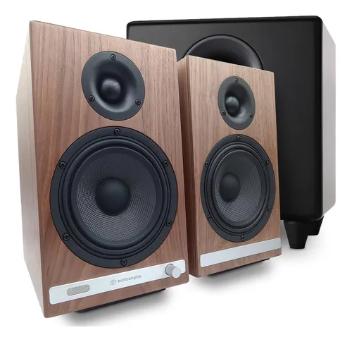 comprar Audioengine Hd6 Nogal Subwoofer Negro S8 250 W Soporte Para