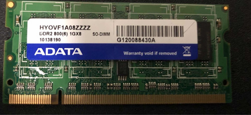 Adata 1gb Ddr2 800 Mhz