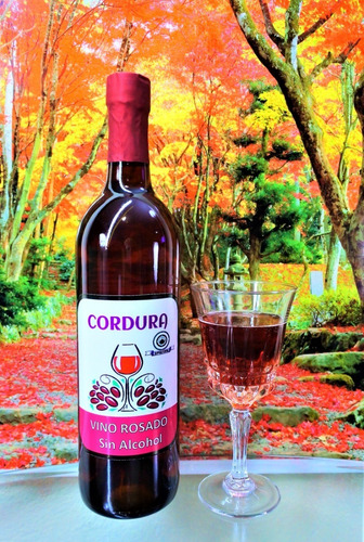 Vino Rosado Sin Alcohol 750ml. Cordura Bebida No Alcohólica