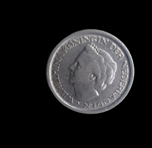 Moneda Holanda 25 Cent 1948