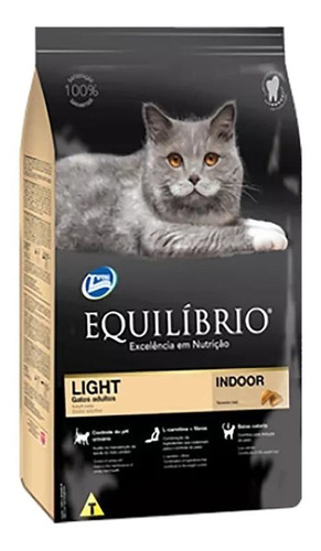 Comida Equilibrio Gato Adulto Light 1,5 Kg / Mundo Mascota
