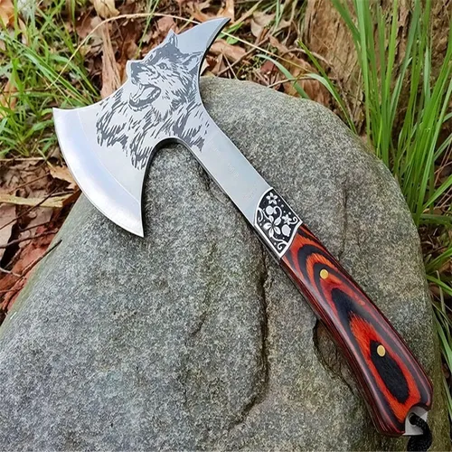 Bombero Osato Kn con hacha táctica de combate Tomahawk Bushcraft