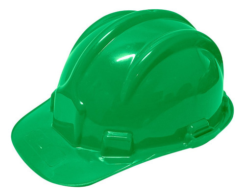 Kit 2 Capacete De Segurança Epi Proteção Obra Diversas Cores Cor Verde