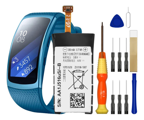 Ddong Bateria Repuesto Eb-br360abe Para Samsung Gear Fit 2