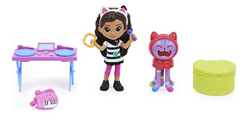 Gabbys Dollhouse Kitty Karaoke Set 2 Figuras De Juguete 2