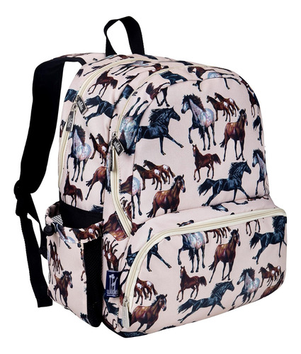 Mochila Para Ninos Wildkin 79025 Diseno De Caballos