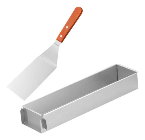 Molde Rectangular Para Tiramisú, Molde Extraíble Para