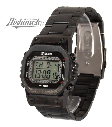 Relógio X-games Masculino Digital Xgnsd001 Bxpx Preto Aço