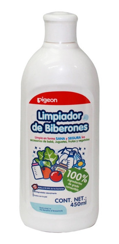 Limpiador Líquido Para Biberón 450 Ml - Pigeon