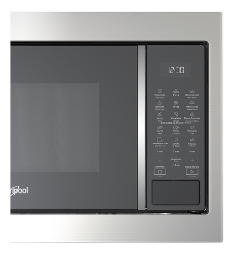 Horno De Microondas Whirlpool Wm1711d Con Trim Kit De 30l
