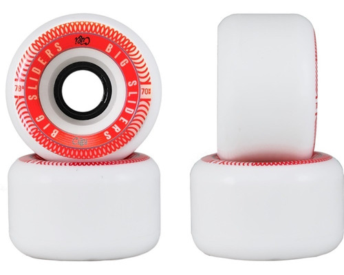 Roda Cuei 70mm 78a Big Sliders - Skate Longboard