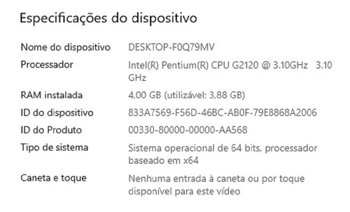 Desktop Itautec St4265