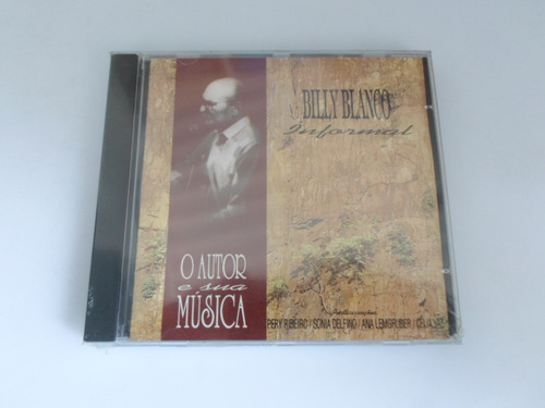 Billy Blanco - Cd Informal - Novo E Lacrado!