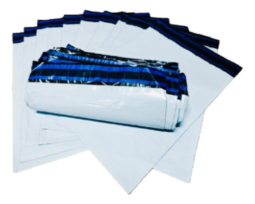 Kit C/ 200 Embalagem De Envio Branco 19x25 Inviolável Sedex