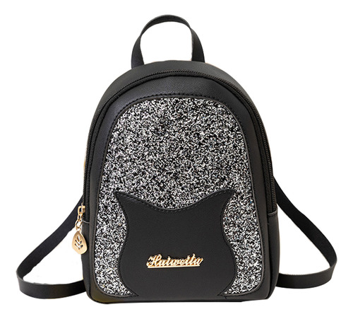 (bk) Mochila Pequeña, Moderna, Con Lentejuelas, Para Mujer,