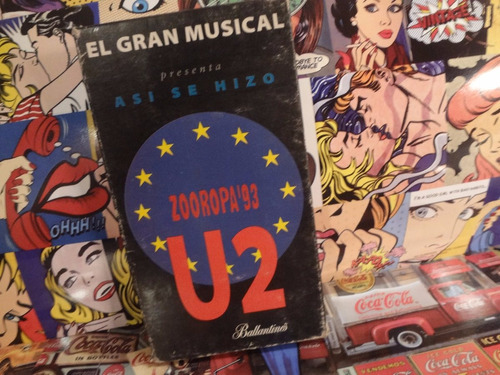 U2 Zooropa ´93 El Gran Musical Así Se Hizo Documental En Vhs