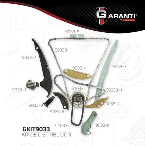 Kit De Distribucion Vw 2.0l (tfsi) Dohc 16v Jetta (gasolina)