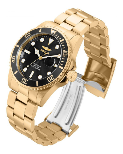 Reloj Invicta 33271 Pro Diver Cuarzo Hombre Color de la correa Oro