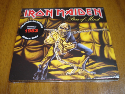 Cd Iron Maiden / Piece Of Mind (nuevo) Digipack Europeo