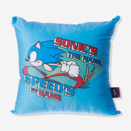 Almofada 40x40 Sonic - Sega Sonic