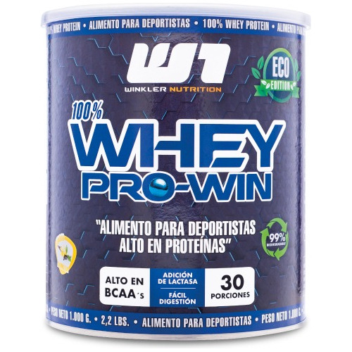 Imagen 4 de 4 de Proteina Whey Pro Win 1 Kg. Winkler Nutrition Sabor Chocolate suizo