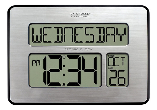 Reloj De Calendario Atómico Completo La Crosse Technology 51