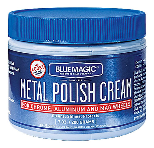 Blue Magic 400 7 oz Pulidor De Metal En Crema, 0, 0