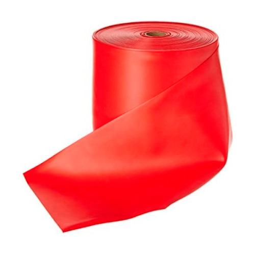 Rollo Banda Elástica Roja 45 Mts - Libre De Latex
