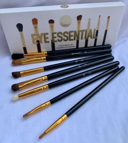 Bh Cosmetics Eye Essential 7 Brush Set Kit Brochas
